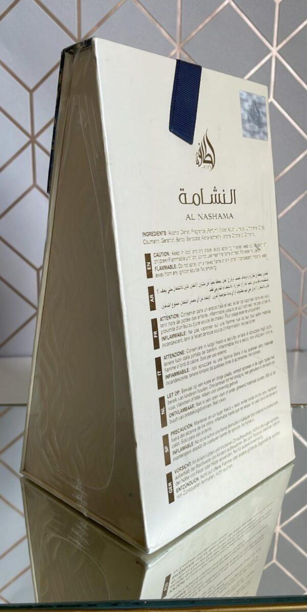Al Nashama Caprice Lattafa Eau de Parfum 100 ml - Imagem 3